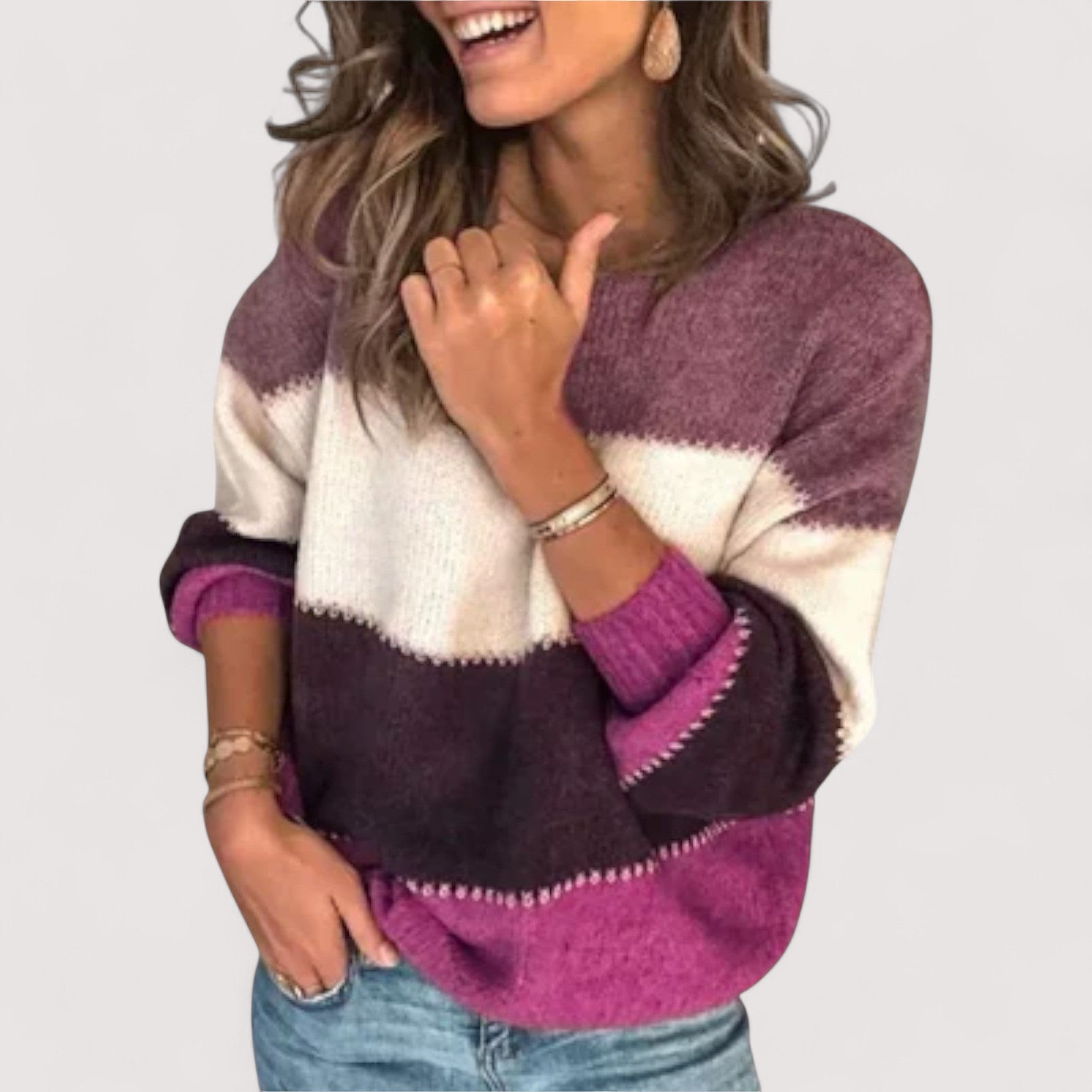 Samira™ | Lässiger & kuscheliger Pullover