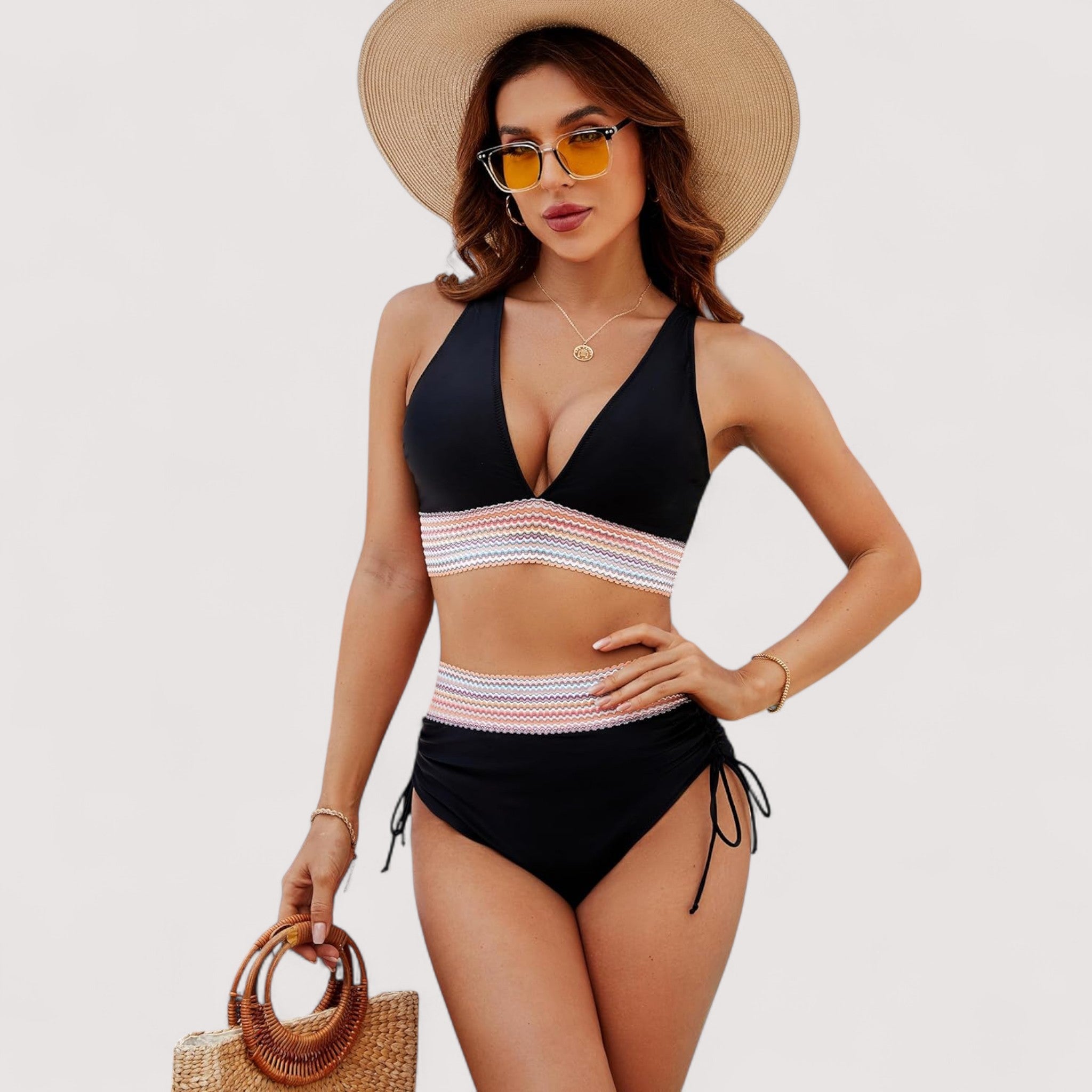 Sina™ | High-Waist Bikini-Set