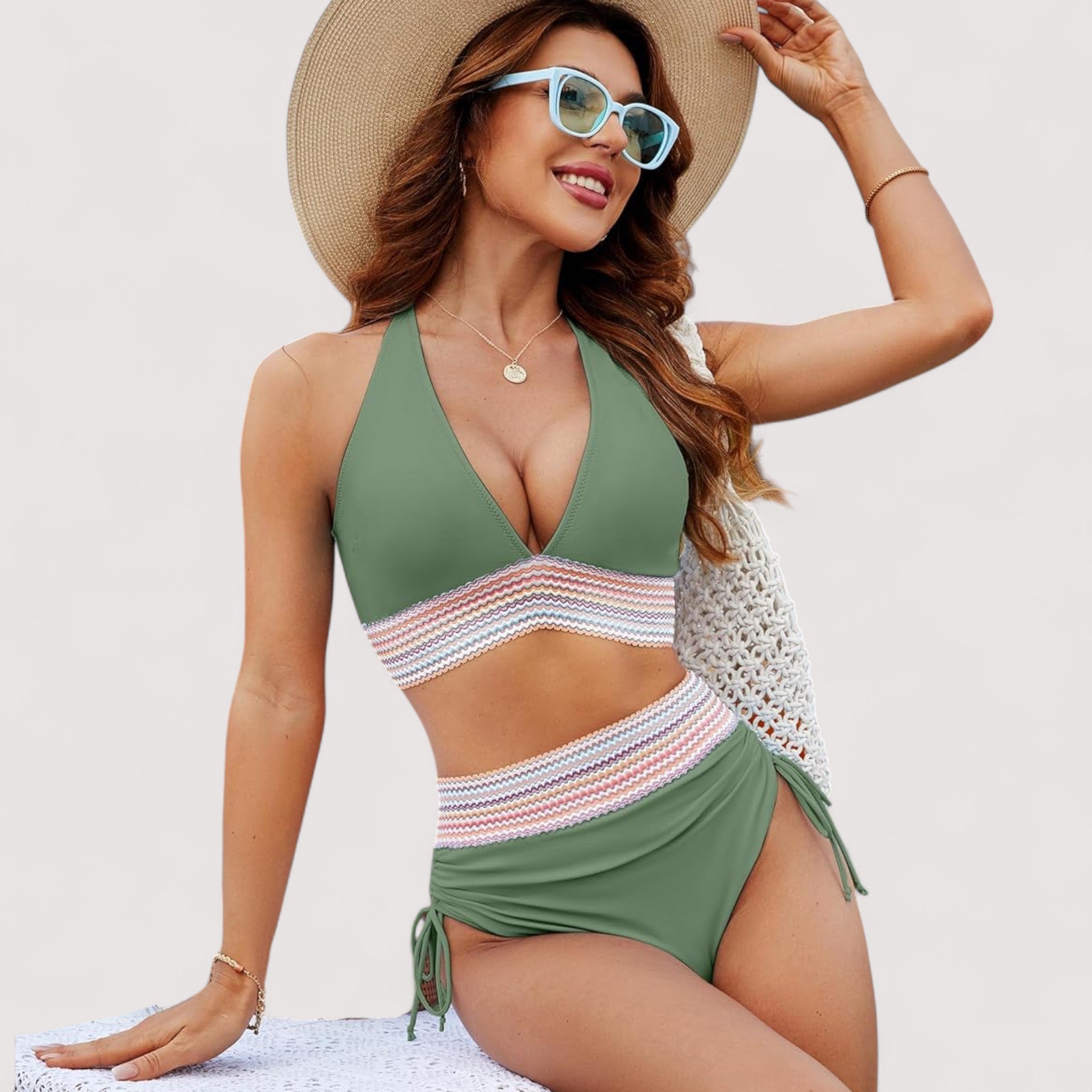 Sina™ | High-Waist Bikini-Set