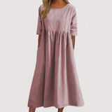 Selina™ | Schmeichelhaftes Baumwollkleid