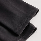 Nora™ | Verfeinertes Schwarzes Kleid mit Gürtel und Mandarin-Kragen