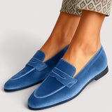 Sandra™ | Loafers aus weichem Samt