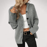 Margrit™ | Strickcardigan mit Knöpfe