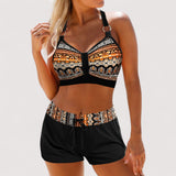 Marianne™ | Bikini mit Geometrischem Muster
