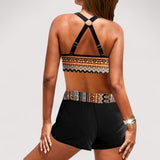 Marianne™ | Bikini mit Geometrischem Muster