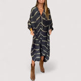 Maren™ | Gestreiftes Maxikleid