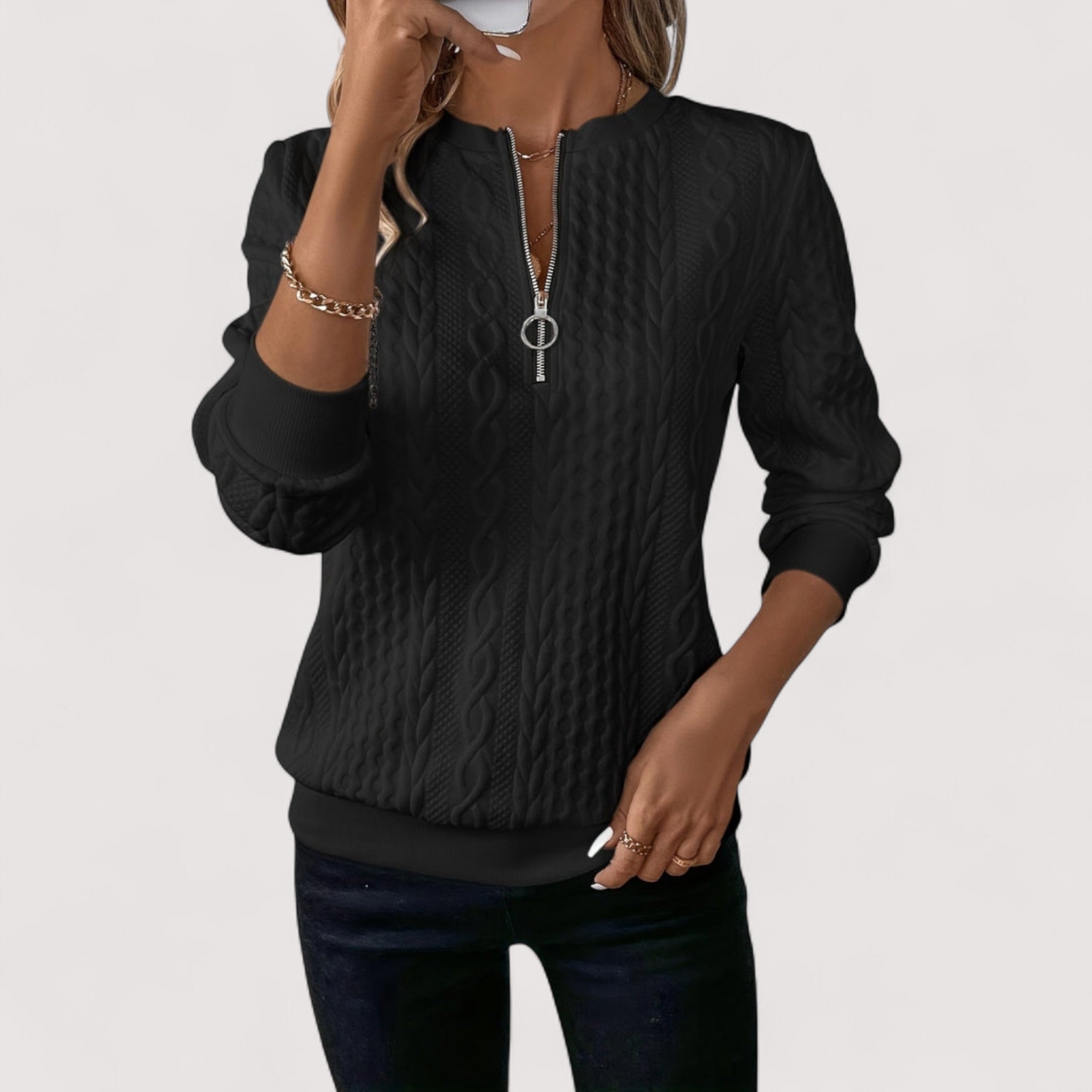 Birgit™ | Eleganter Stilvoller Strickpullover