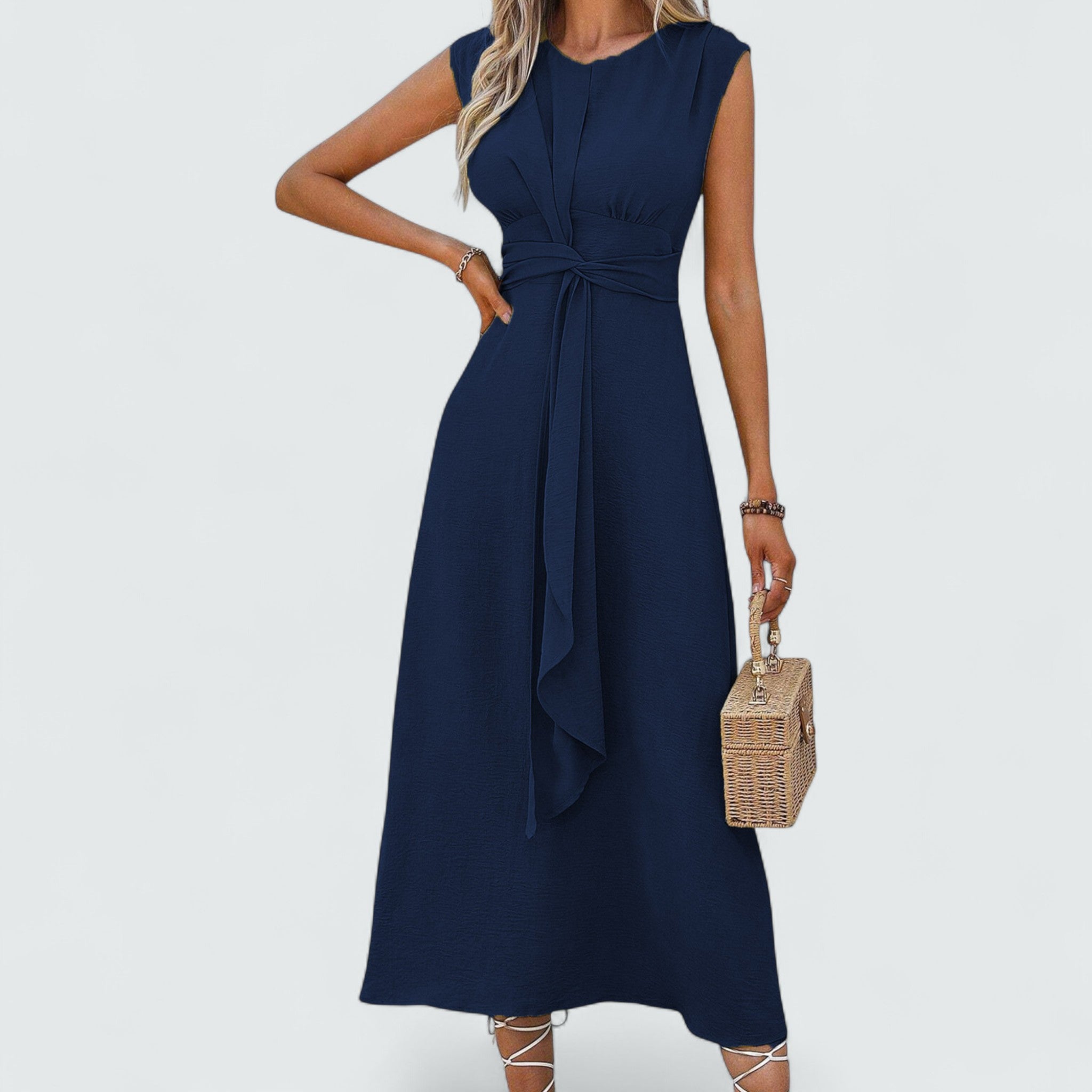 Antonia™ | Elegantes ärmelloses Maxikleid
