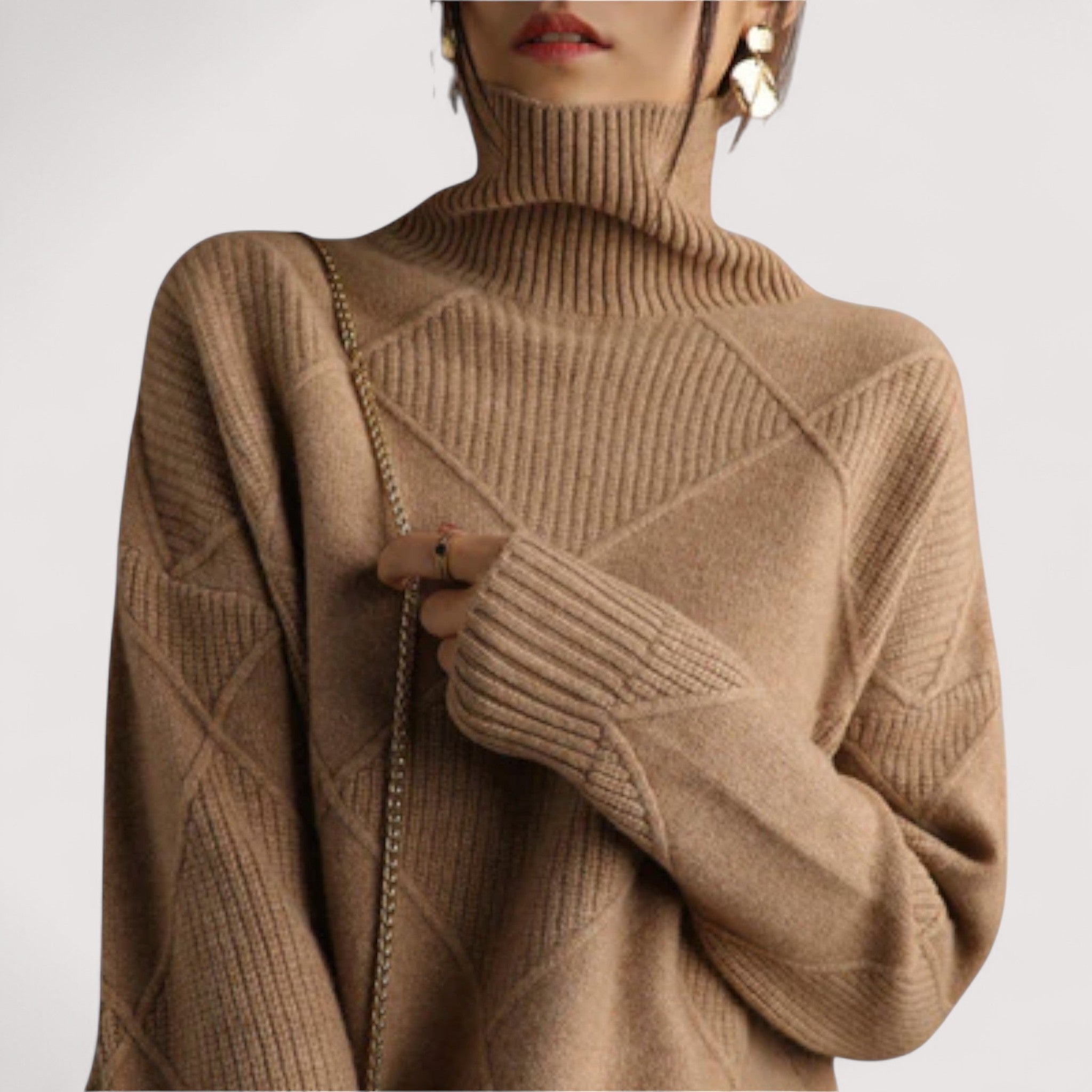 Leina™ | Gemütlicher Rollkragenpullover
