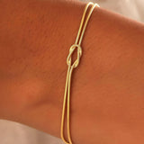 Noeura™ | Personalisiertes Knotenarmband