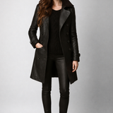 LENA | LEDERMANTEL
