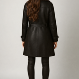 LENA | LEDERMANTEL