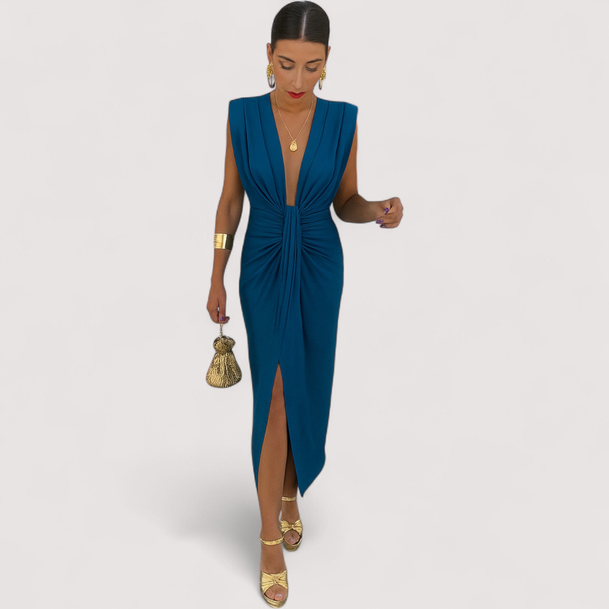 Maila™ | Elegantes Drapé-Kleid