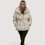 Elora™ | Kurze Gürteltaschen-Pufferjacke