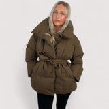 Elora™ | Kurze Gürteltaschen-Pufferjacke