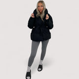 Elora™ | Kurze Gürteltaschen-Pufferjacke
