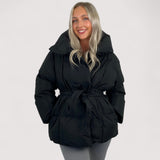 Elora™ | Kurze Gürteltaschen-Pufferjacke