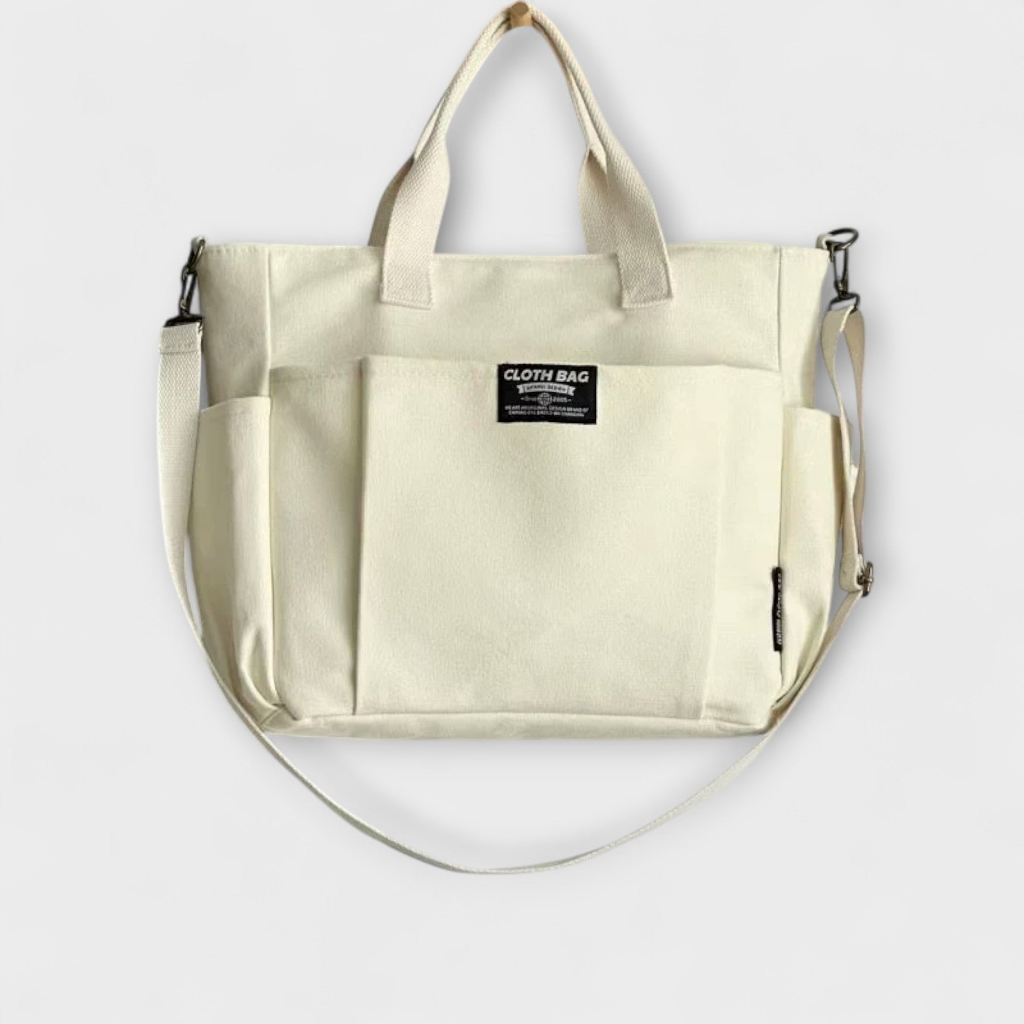 Minimalistische Canvas Tragetasche