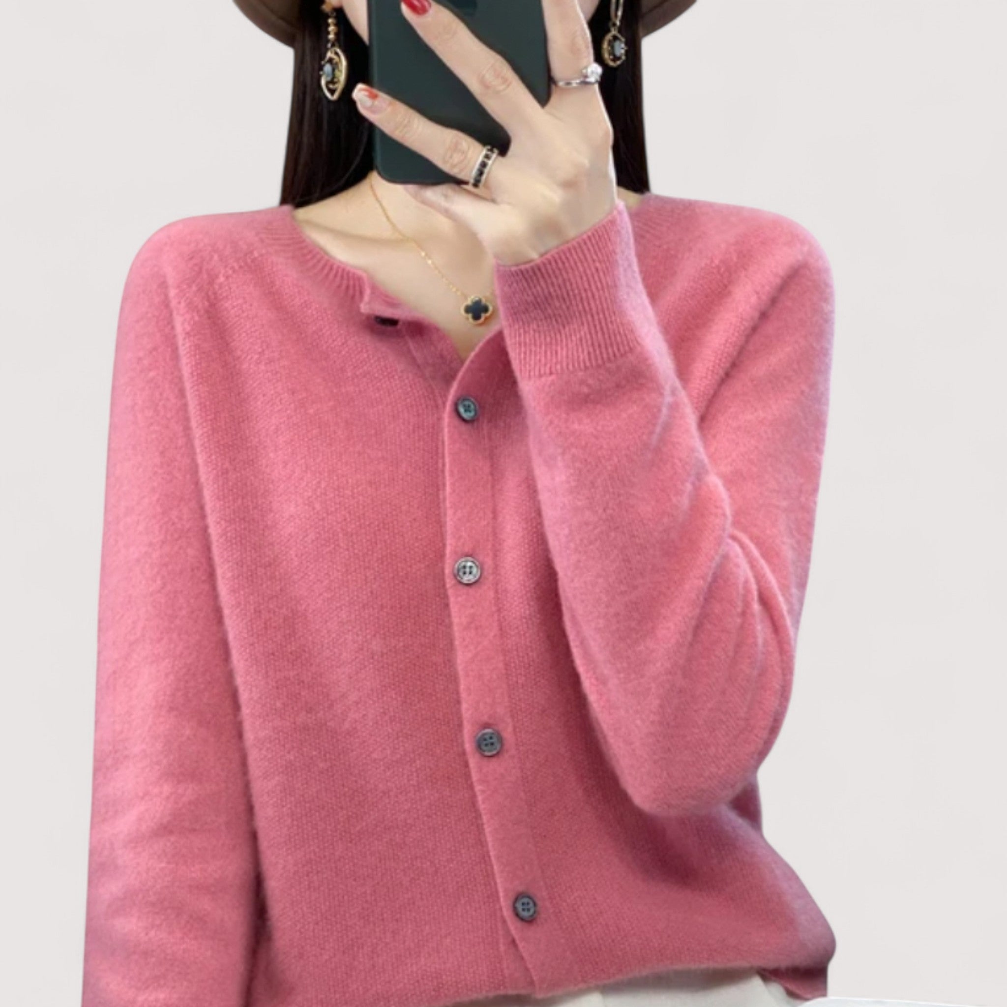 Darija™ | Weiche Strickjacke mit Knöpfen