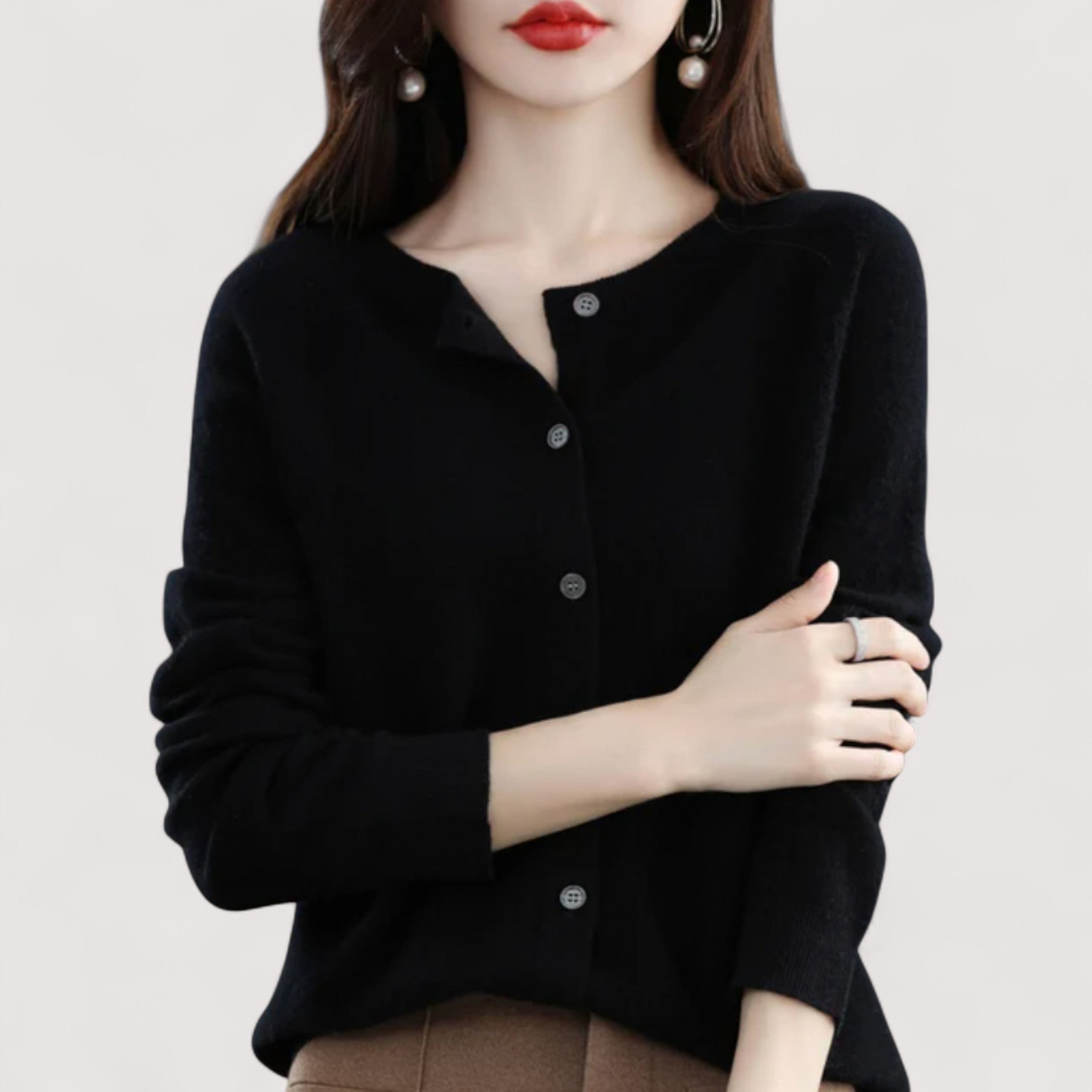Darija™ | Weiche Strickjacke mit Knöpfen
