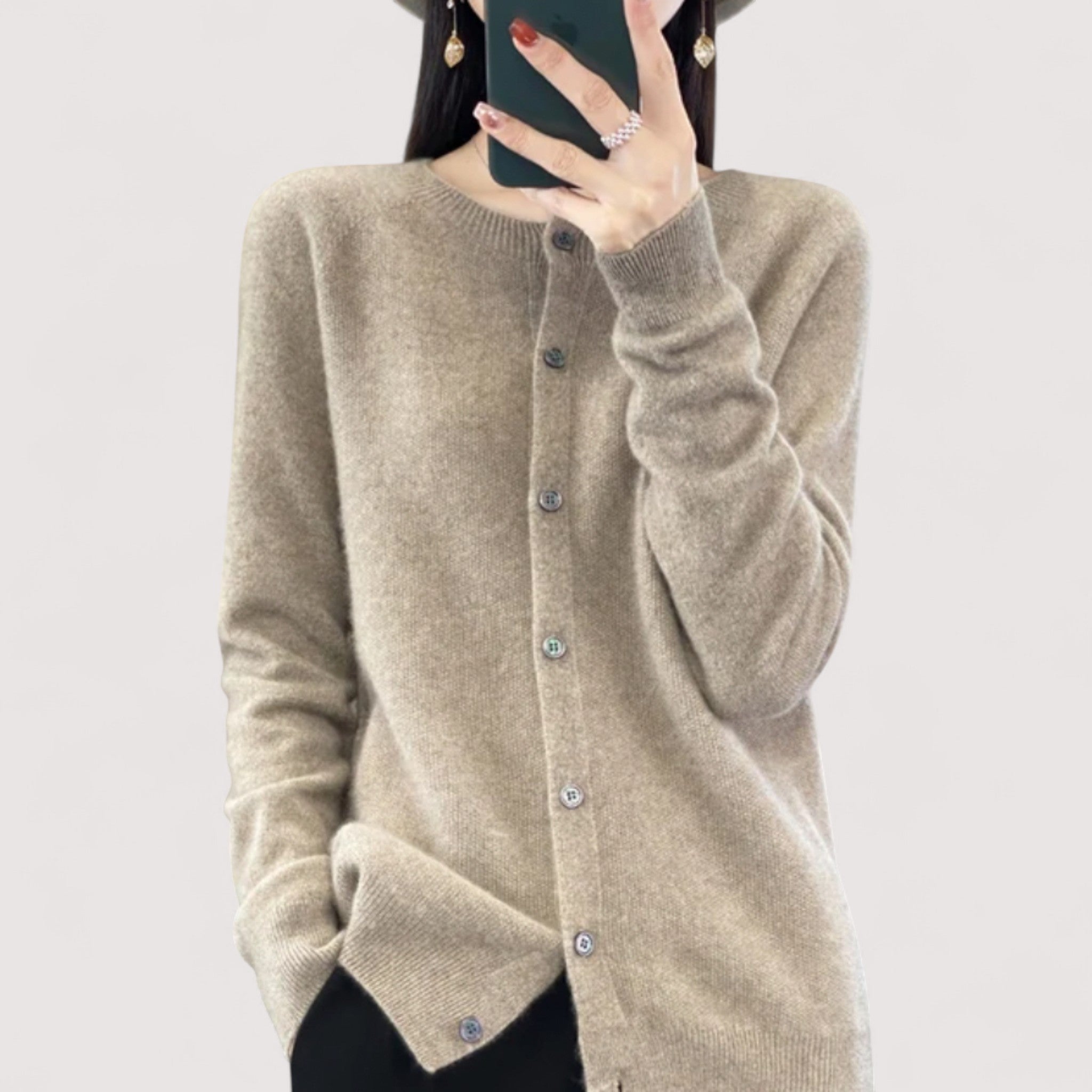 Darija™ | Weiche Strickjacke mit Knöpfen