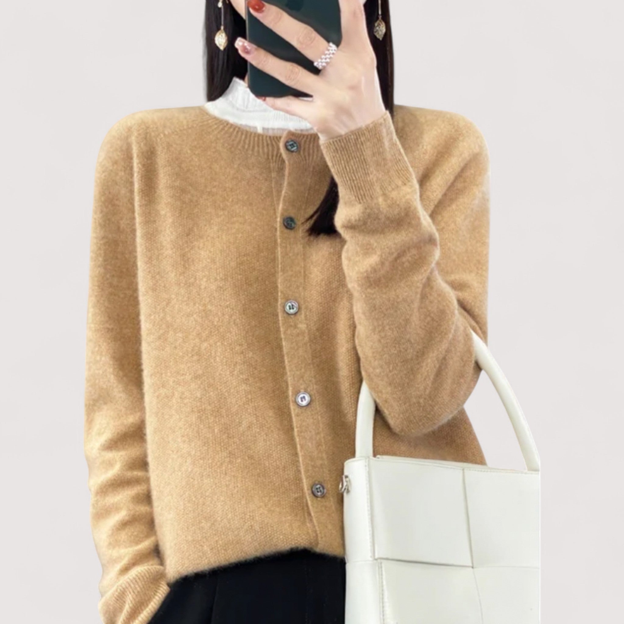Darija™ | Weiche Strickjacke mit Knöpfen