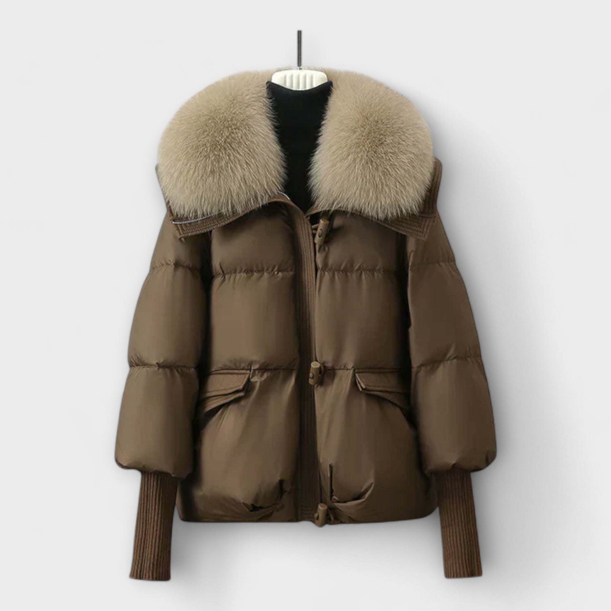 Aurora - Elegante Jacke mit Pels
