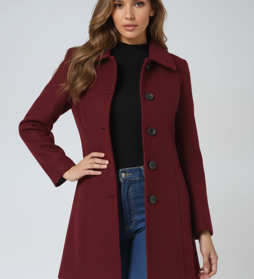 ELEGANTE FIT-&-FLARE-JACKE