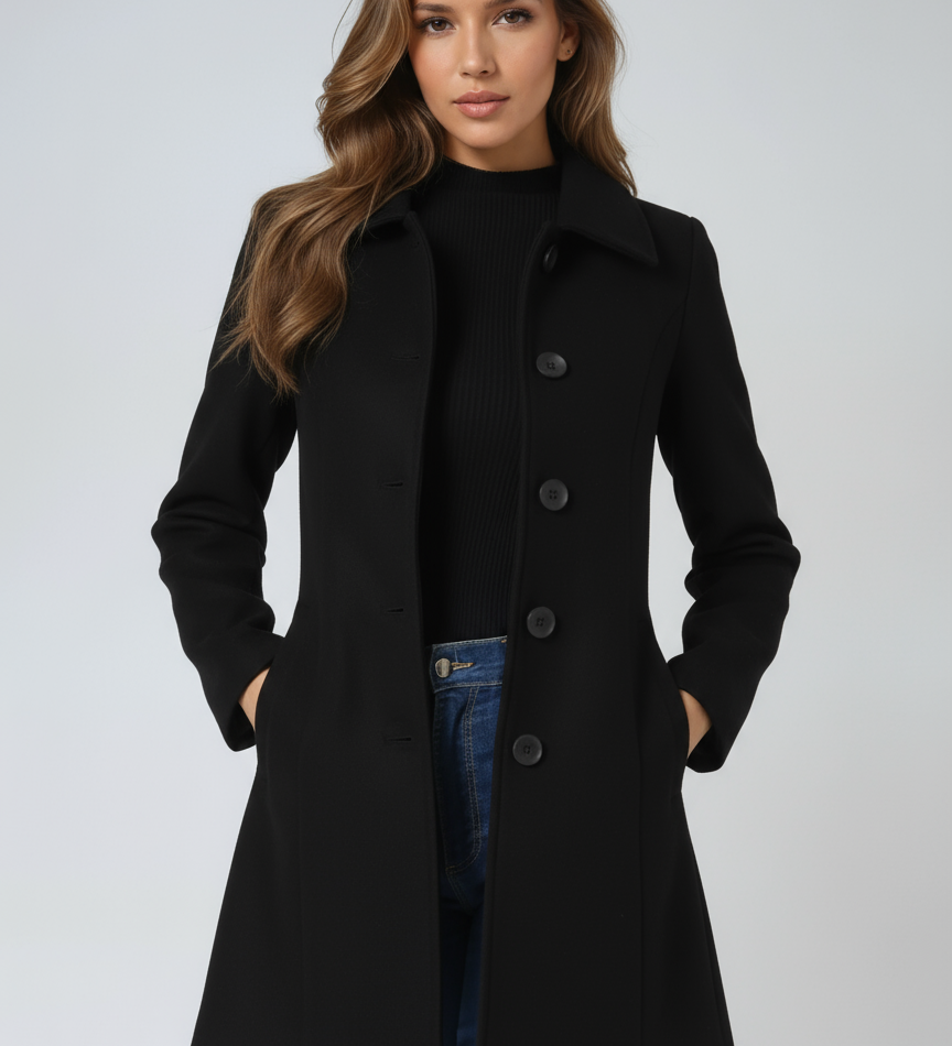 ELEGANTE FIT-&-FLARE-JACKE