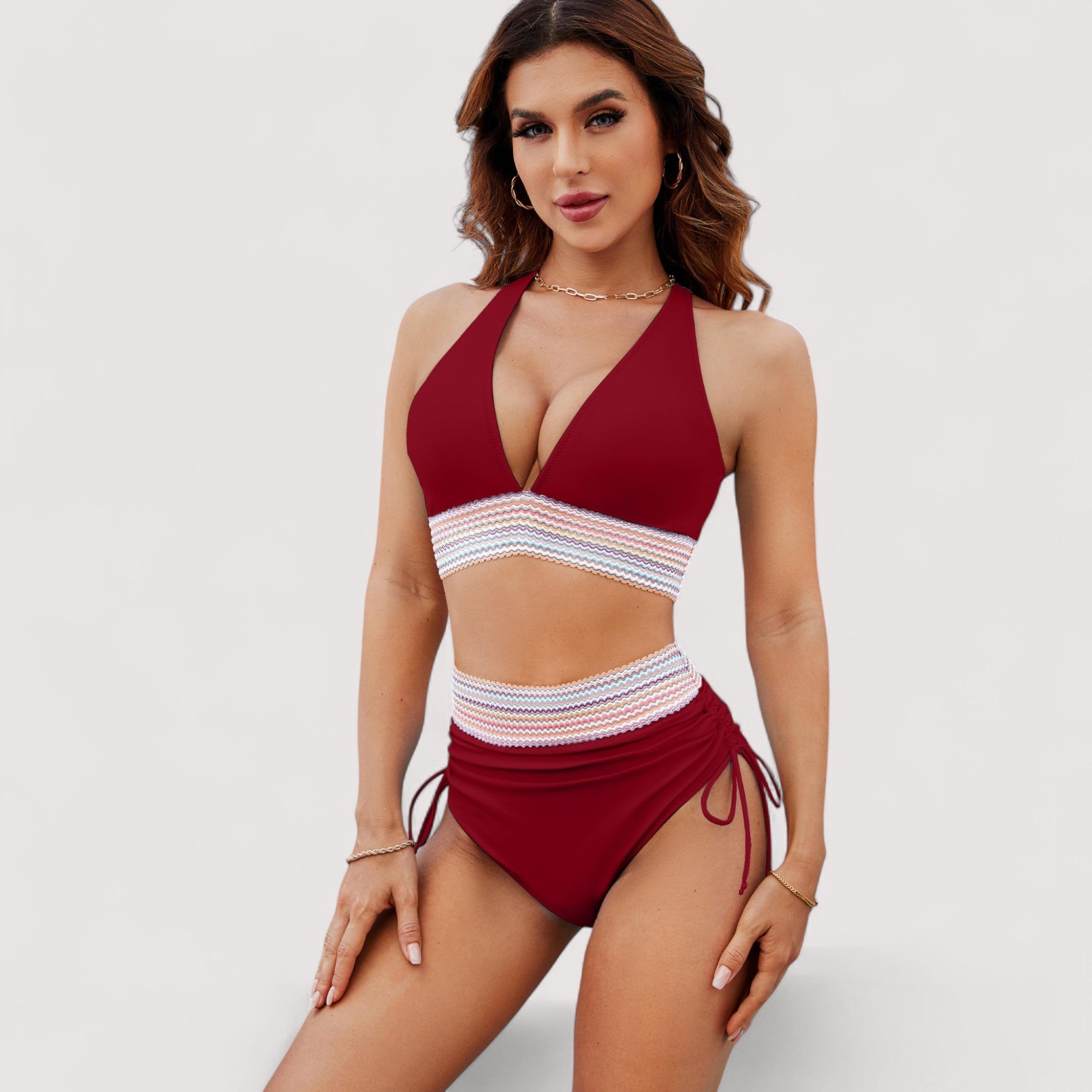 Sina™ | High-Waist Bikini-Set