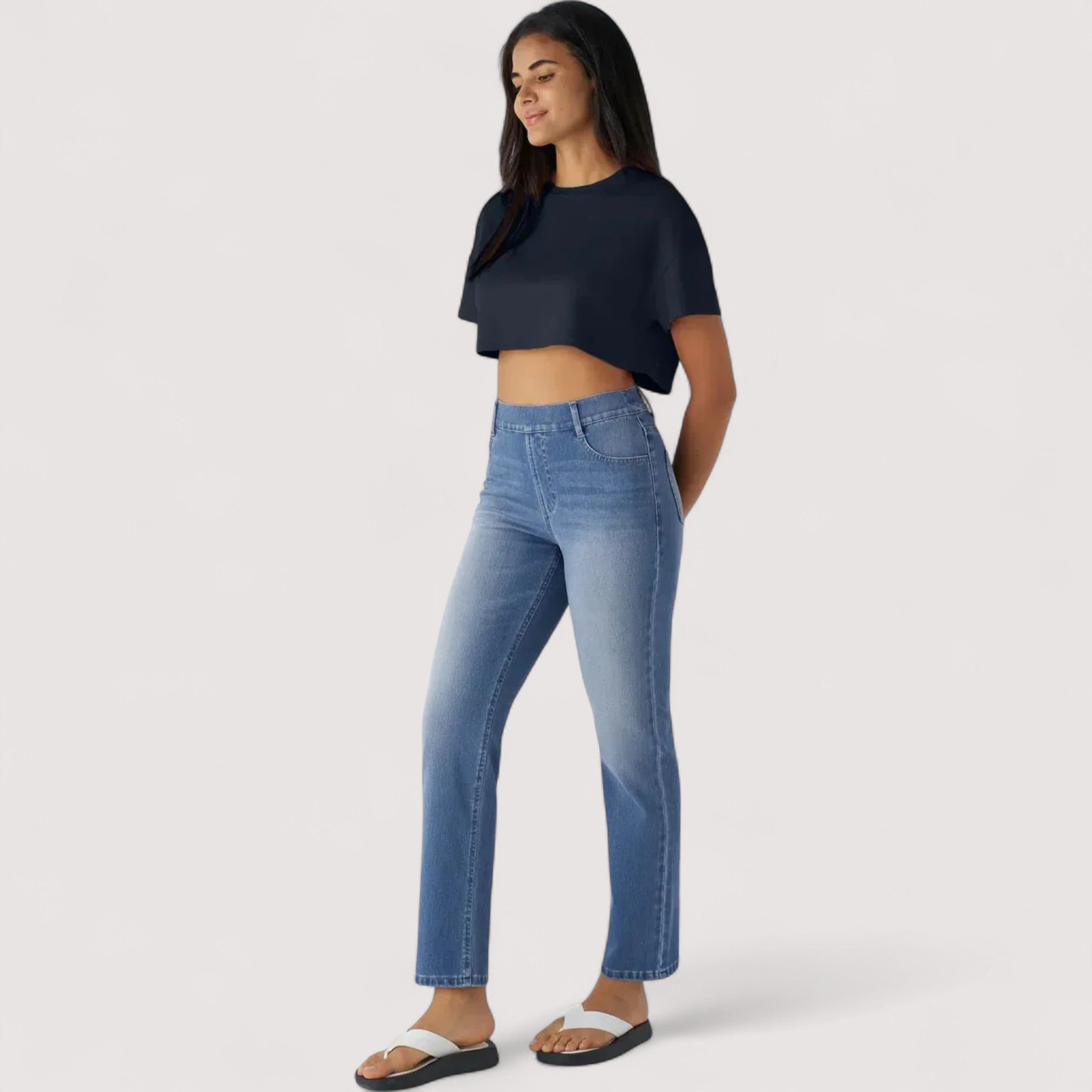 Paola™ | Bequeme High-Waist Hose