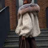 SABINE | KURZE STRICKJACKE AUS WOLLE