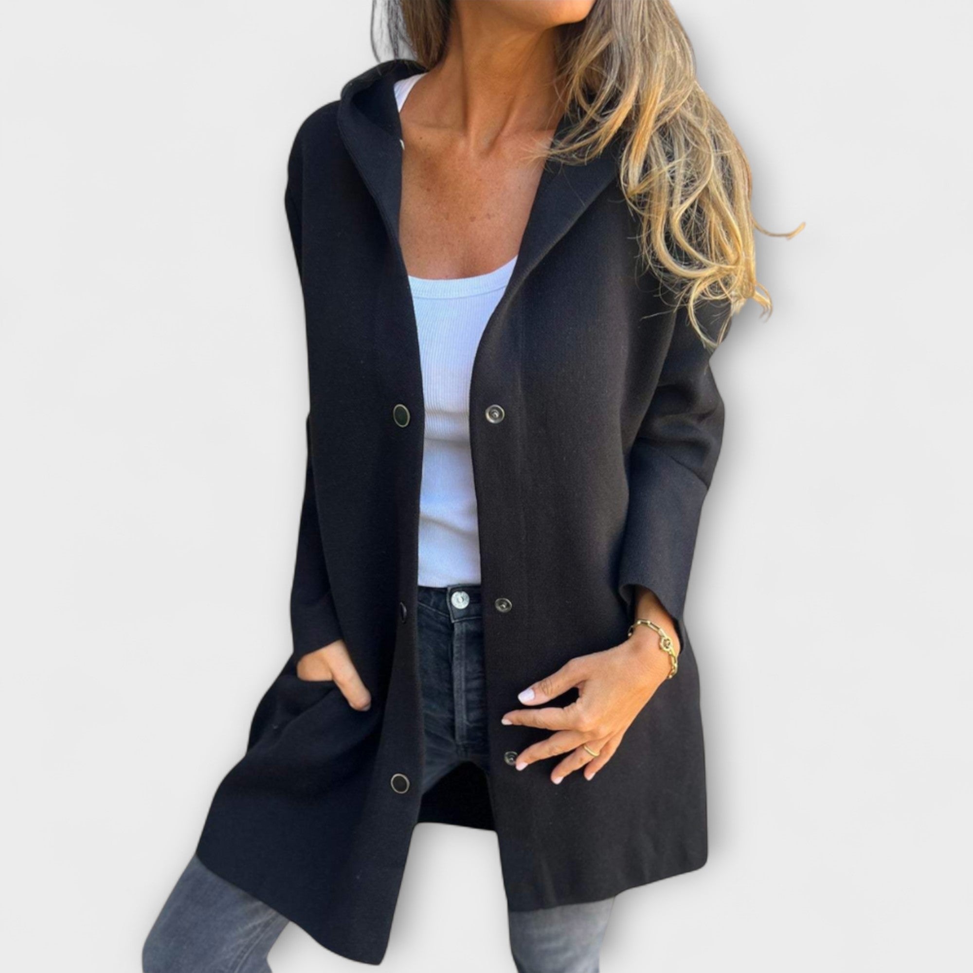 Jasmine - Damen Freizeitjacke mit Kapuze