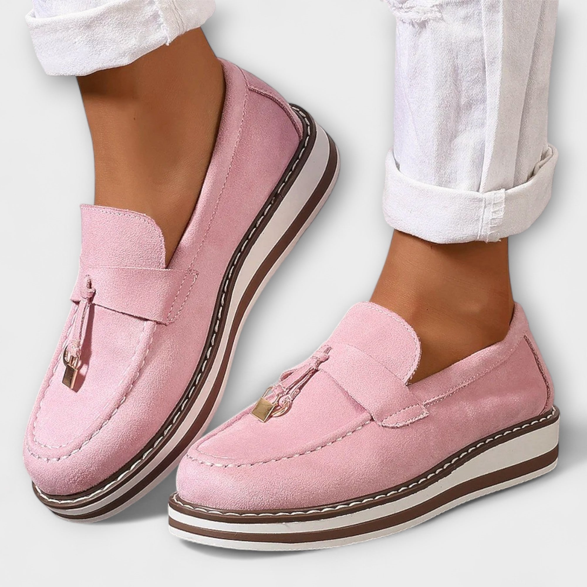 Myrth | Lässige Loafers mit runder Spitze