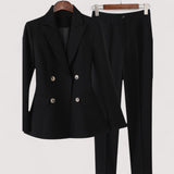 Ivkica™ | Strukturierter Blazer-Anzug