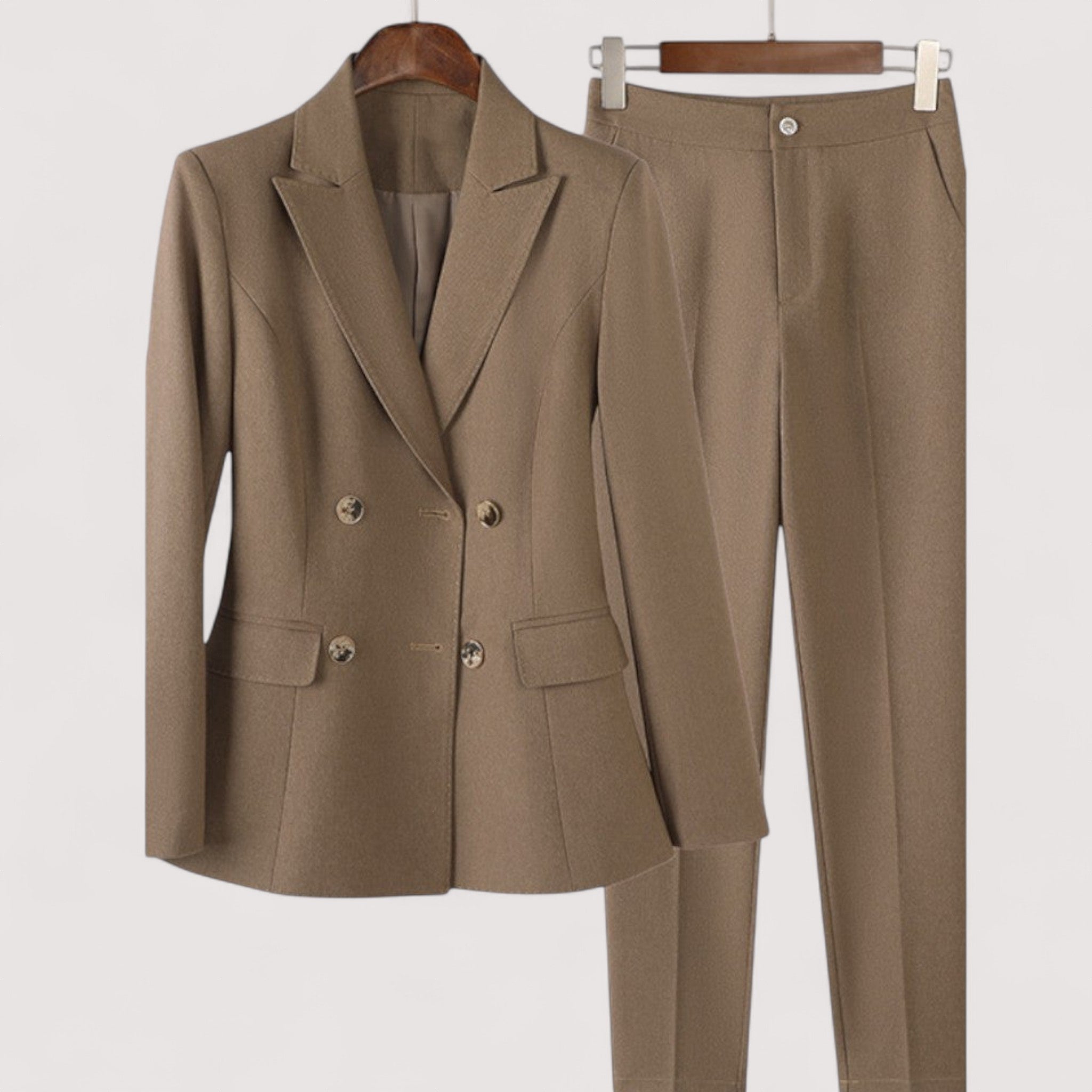 Ivkica™ | Strukturierter Blazer-Anzug