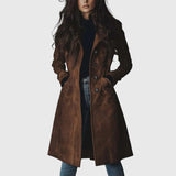LANGER WILDLEDERMANTEL | TOP-BESTSELLER