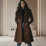 LANGER WILDLEDERMANTEL | TOP-BESTSELLER