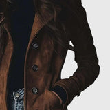 LANGER WILDLEDERMANTEL | TOP-BESTSELLER