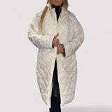 Ofira™ | Wende-Steppmantel mit Leopardenfutter