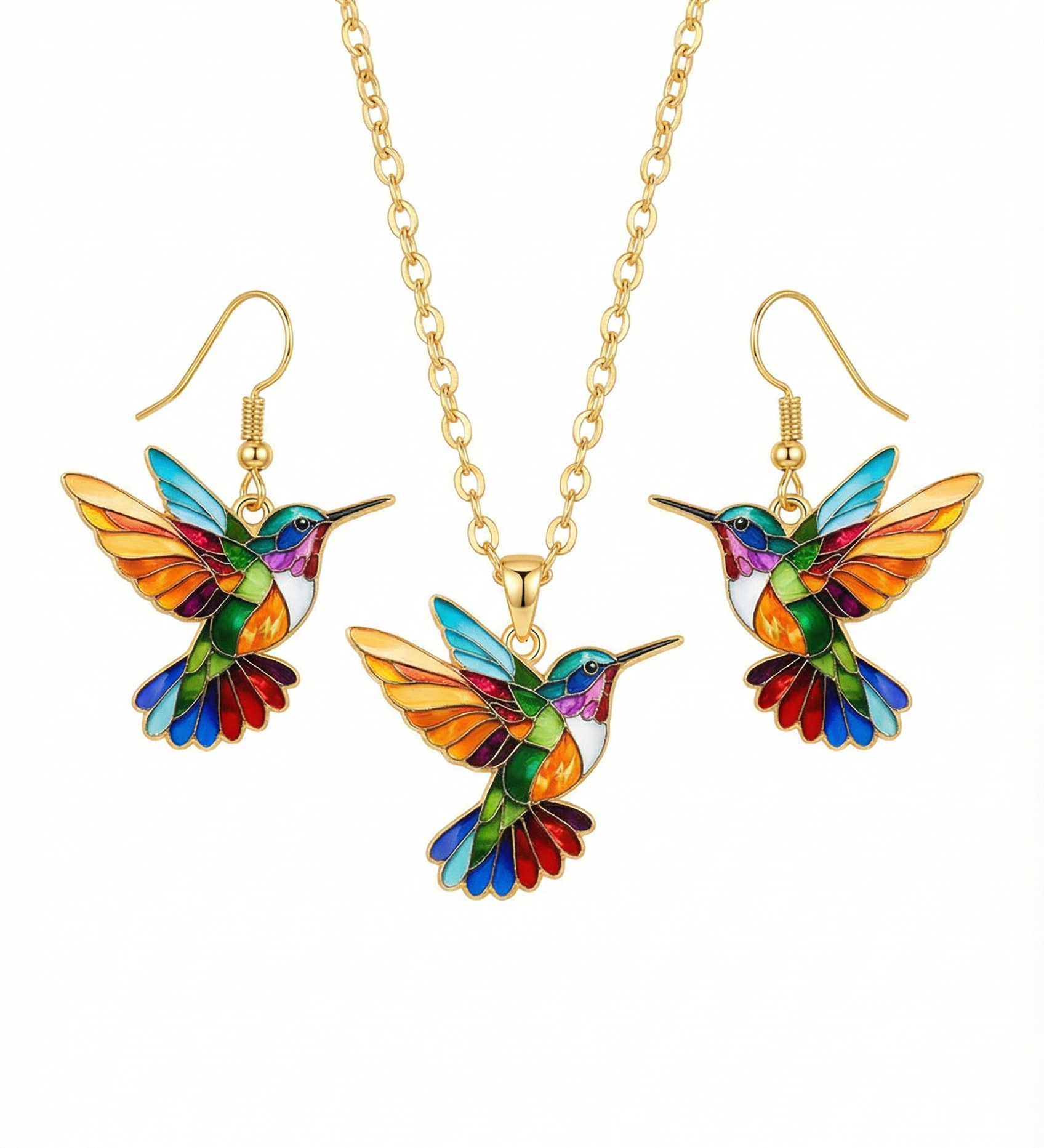 Lola™ | Wunderschöne Kolibri-Halskette