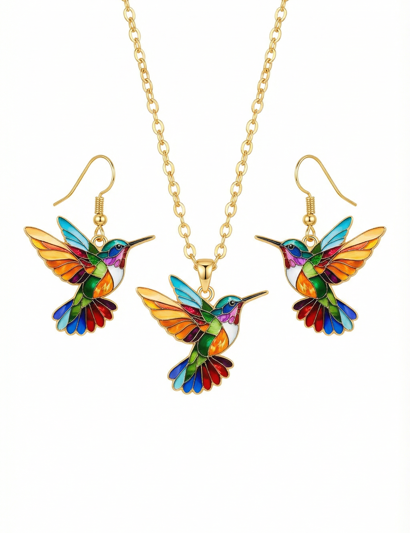 Lola™ | Wunderschöne Kolibri-Halskette