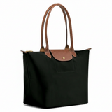Grosse faltbare Stofftasche, Schwarz