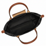 Grosse faltbare Stofftasche, Schwarz