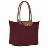 Grosse faltbare Stofftasche, Burgunderrot