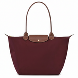 Grosse faltbare Stofftasche, Burgunderrot