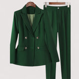 Ivkica™ | Strukturierter Blazer-Anzug